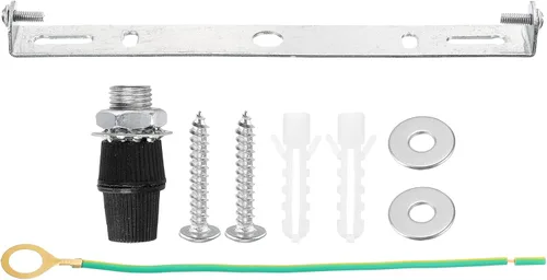 Miniatura 6 de MECCANIXITY Placa de luz de techo 3.150x0.709x0.630 in Soporte de montaje para lámpara de oficina en casa, 1 juego