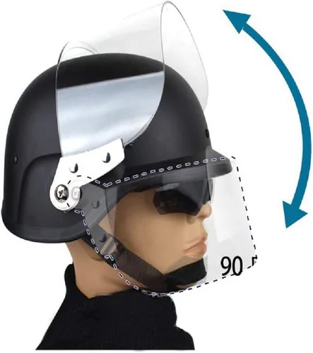 Miniatura 2 de Casco clásico de protección táctico M88 con protección para gafas