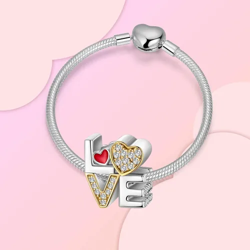 Miniatura 266 de Dije de girasol con diseño de estrella y luna y elefante para pulsera, collar de plata de ley 925, dijes de corazón de amor para mujer, regalo
