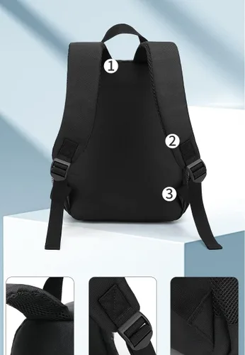 Miniatura 4 de Cámara digital DSLR impermeable, mochila de hombro para mujeres y hombres adolescentes (morado)