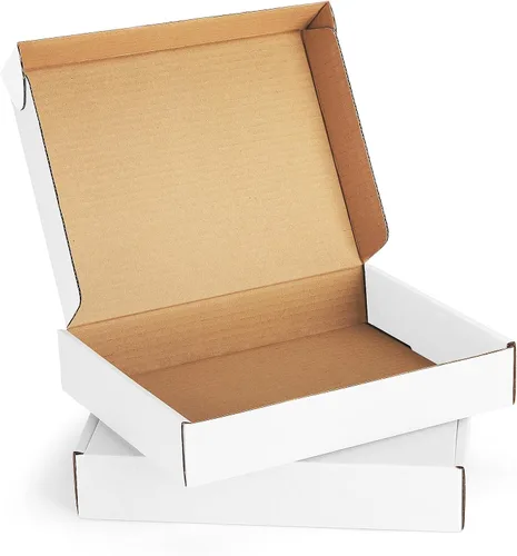 Miniatura 15 de Eupako Cajas de Envío 9x6x2 pulgadas de Cartón Corrugado Pequeñas - Paquete de 25 Cajas de Correo Blancas para Embalaje de Pequeñas Empresas, Caja