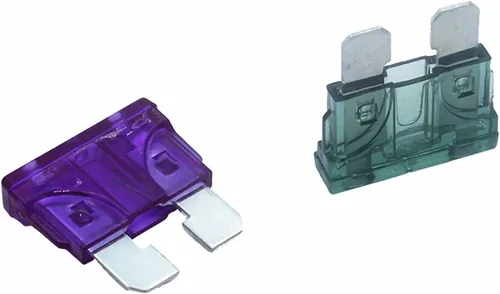Miniatura 6 de 5 juegos de fusibles para fusibles medios estándar de automóvil + fusibles de hoja ATC/ATO 3A 5A 10A 15A 20A 25A 30A 35A 40A (Tamaño : 5 juegos 7.5A)