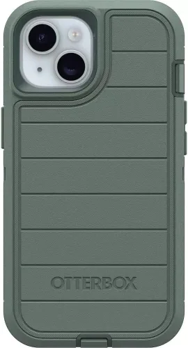 Miniatura 8 de OtterBox iPhone 14 y iPhone 13 (únicamente) - Funda de la serie Defender - Zapatos de ante azul - Solo funda - Sin pantalla - Resistente y duradero