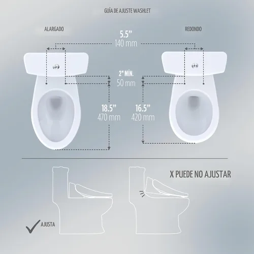 Miniatura 14 de TOTO WASHLET+ S7 - Asiento de inodoro electrónico con bidé EWATER+ con limpieza de tazón y varita y tapa contemporánea, alargado, algodón blanco