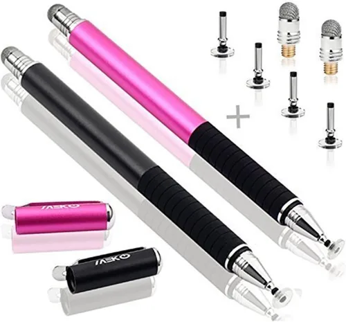 Miniatura 14 de MEKO Lápiz Universal, [Serie de Precisión 2 en 1] Lápices con Punta de Disco para Pantalla Táctil para Todas las Pantallas Táctiles Capacitivas