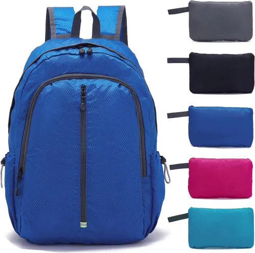 Miniatura 12 de YZAOLL Mochila de senderismo de 30 L, mochila ligera para el día, mochila plegable para mujeres y hombres, viajes, camping, vacaciones