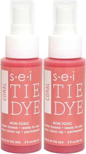 Miniatura 46 de S.E.I. Botella de spray de teñido anudado de caléndula: 2 oz. Spray de tinte de tela no tóxico, tinte permanente para ropa DIY, One Step