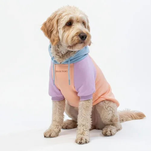 Miniatura 98 de Spark Paws Sudadera con capucha para perro, suéter de primera calidad para perros pequeños, medianos y grandes Trajes cálidos para bulldogs