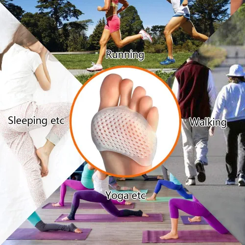 Miniatura 9 de Hoogoo Almohadillas para Dedos de los Pies, Almohadillas Metatarsianas, Almohadillas para la Bola del Pie, Alivio del Dolor de Callos y Juanetes