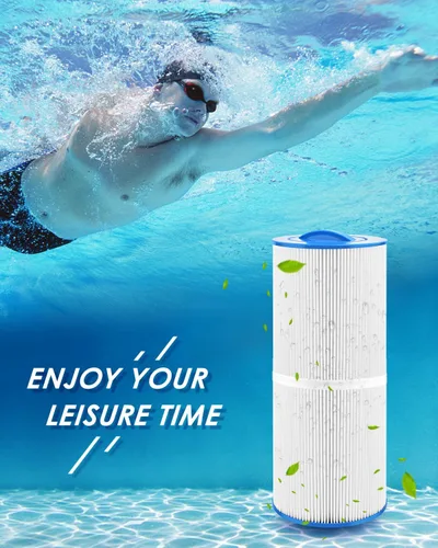 Miniatura 7 de PACETAP Filtro de spa de repuesto para Unicel 6CH-960, paquete de 2 filtros de bañera de hidromasaje con mango cerrado (no se debe quitar)