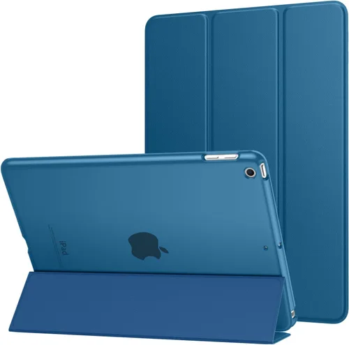 Miniatura 40 de MoKo Funda para iPad 9.7 2018/2017 de 5ª / 6ª Generación - Funda delgada y ligera con soporte para Smartphone con parte trasera translúcida