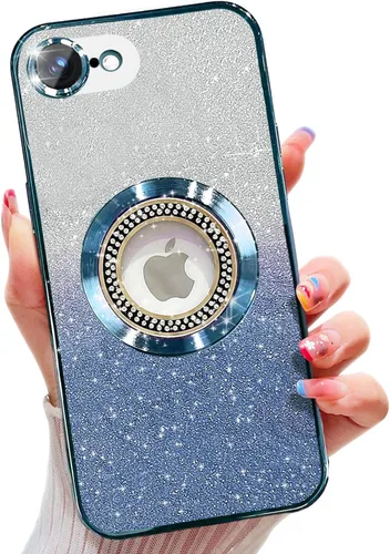 Miniatura 272 de Misscase Funda magnética con purpurina para iPhone 11 compatible con MagSafe, protección completa, delgada, a prueba de golpes, antiarañazos