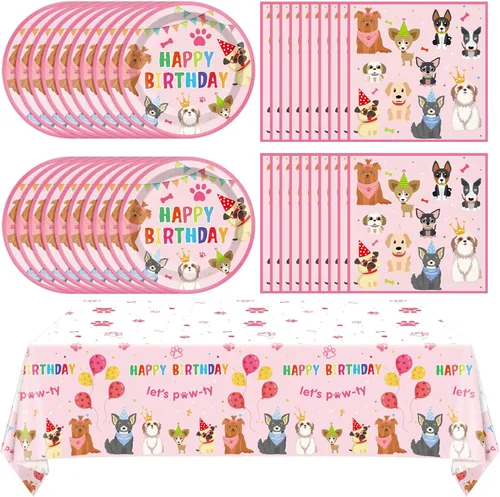 Miniatura 8 de Platos de papel con temática de circo y servilletas, decoraciones de fiesta de circo, juego de vajilla de carnaval, platos de cena con temática