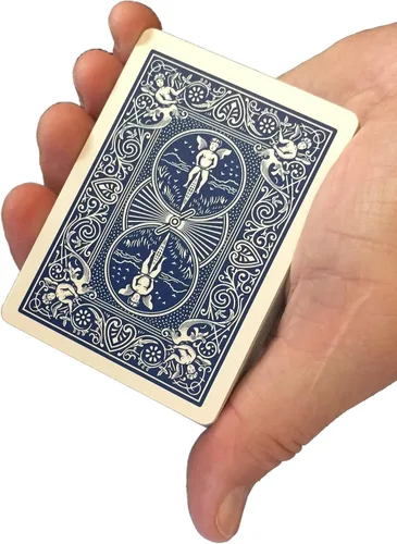 Miniatura 4 de Paquete de dos mazos Svengali azules; incluye más de 100 trucos, dos mazos que seguramente sorprenderán