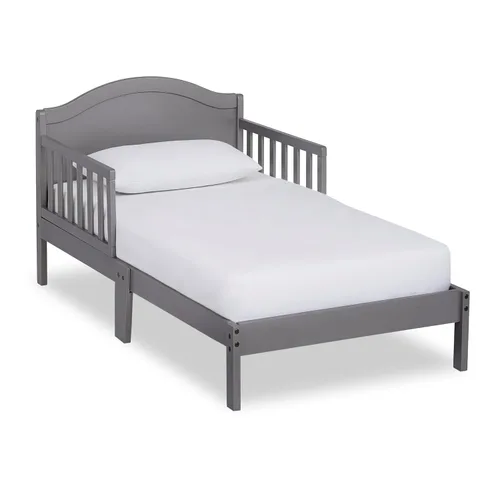 Miniatura 9 de Dream On Me Sydney - Cama para niños pequeños, color negro, con certificado Greenguard Gold y JPMA, diseño bajo, acabados no tóxicos, rieles