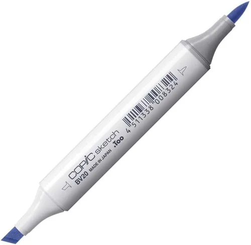 Miniatura 3 de Copic Marcadores BV20-Sketch, Lavanda Apagada Lavanda opaco Bv20