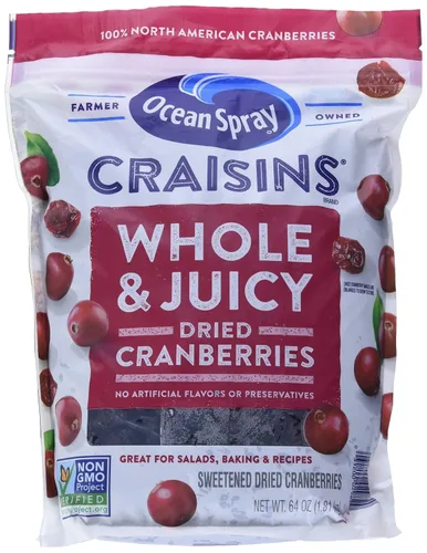 Miniatura 23 de Ocean Spray, Craisins - Arándanos secos, original, bolsa resellable de 12 onzas