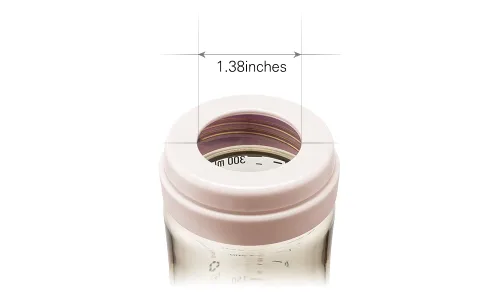 Miniatura 3 de Grosmimi Biberón PPSU, libre de BPA (6oz Bear_Pure Gold)