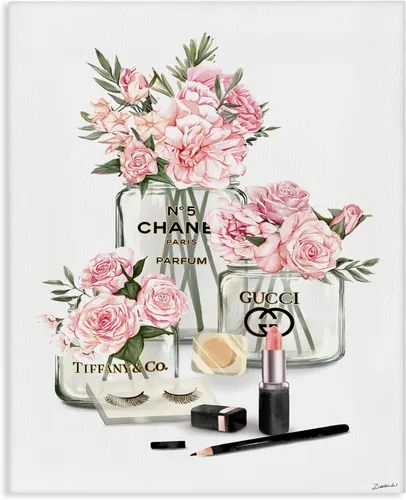 Miniatura 9 de Lienzo decorativo para pared con cita inspiradora, diseño floral glamuroso, 16 x 20 pulgadas Stupell Industries · By Lil' Rue · Listo para colgar