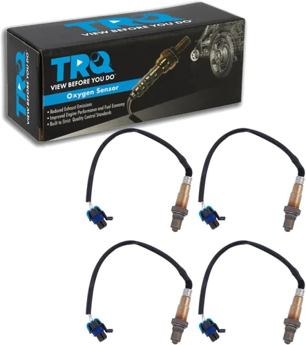 Miniatura 41 de TRQ Juego de 4 sensores de oxígeno O2 compatibles con Chevrolet Equinox 2013-17, GMC Terrain 2013-17, Chevrolet Equinox 2010-12, Buick Lacrosse
