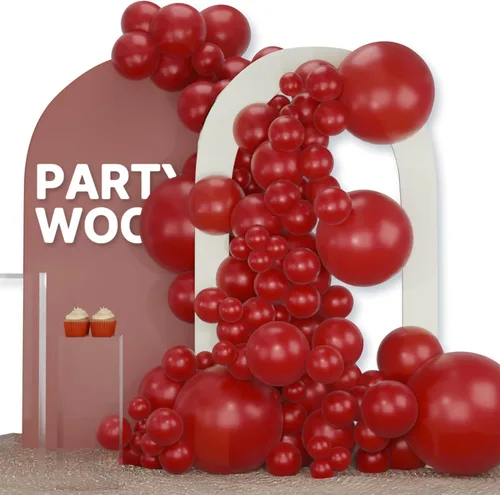Miniatura 29 de PartyWoo Globos azul marino, 120 piezas de diferentes tamaños de 18, 12, 10, 5 pulgadas, kit de arco de globos azul oscuro guirnalda para Azul-z90