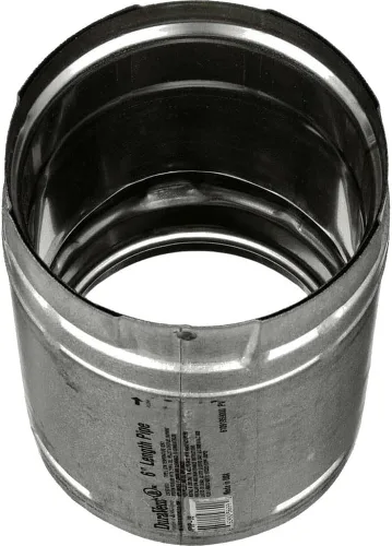 Miniatura 2 de DuraVent 4PVP-06 4" diámetro interior – PelletVent Pro Tipo L Chimenea Pipe – Doble, Acero inoxidable