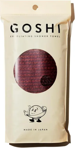 Miniatura 10 de GOSHI Toalla de ducha exfoliante – Depurador de cuerpo largo para acné de espalda, KP y piel suave – Tejido duradero resistente a desgarros, paño