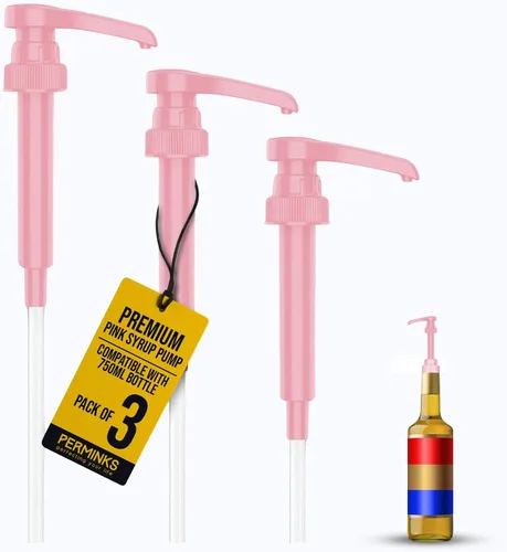 Miniatura 11 de Bomba de jarabe compatible con botellas Torani y Davinci (25.4 oz - 750 ml) (Negro)