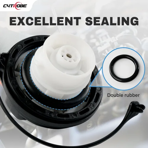 Miniatura 5 de Tapa de gasolina compatible con Hyundai Veloster Accent Sonata Azera Genesis Elantra Coupe GT Equus Ioniq Kona Tiburon Kia Amanti Optima Borrego