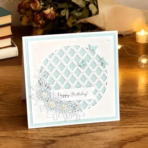 Miniatura 7 de 1 troquel de corte de flores de margarita, troqueles de flores, plantillas de corte de metal DIY Scrapbooking Artist para álbumes de recortes, Flor