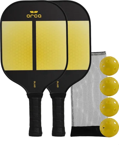 Miniatura 2 de Orca Pickleball Paddles, Tournament Series Carbon Fiber Pickleball Paddles Designed for Maximum Power and Control, USA Pickleball Approved