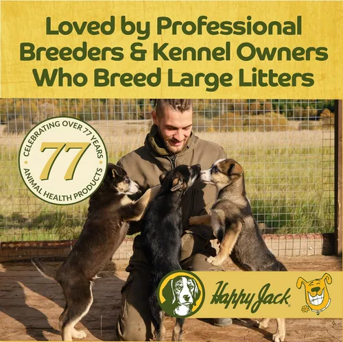 Miniatura 4 de HAPPY JACK Milkade - Suministros de cría y lactancia para perros, ayuda para la producción de leche para perras y arena saludable, vitamina prenatal