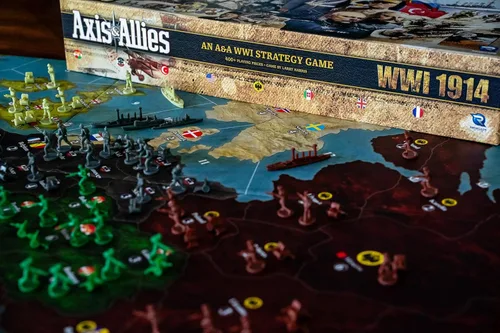 Miniatura 4 de Renegade Game Studios: Axis & Allies: WWI 1914 - Un juego de mesa de guerra estratégico para 2 a 8 jugadores, edades de 14 años en adelante, juego
