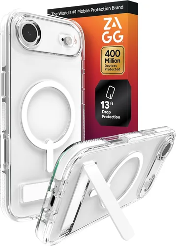 Miniatura 59 de ZAGG Santa Cruz Snap - Funda con función atril para iPhone 16 Pro Max, compatible con MagSafe, protección contra caídas de grado militar de 13 pies