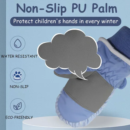 Miniatura 44 de Guantes de nieve para hombre y mujer, impermeables, para invierno, cálidos, para esquí, snowboard, guantes para mujer