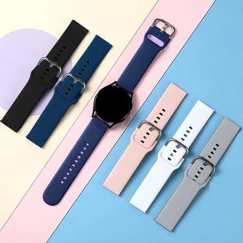 Miniatura 4 de AR-01 - Correas de reloj inteligente, correas ajustables de silicona suave compatibles con Fitpolo AR-01, Aeac AR-01 Smartwatch (paquete de 5)