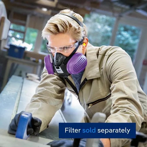 Miniatura 6 de Dräger X-plore 3500 Máscara respiradora de media cara, aprobada por NIOSH
