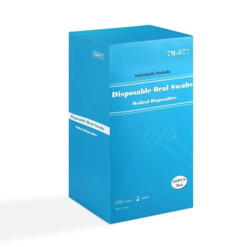 Miniatura 2 de (250 piezas) hisopo oral/hisopo sin sabor y sin tratar/hisopos bucales estériles desechables/hisopos orales envueltos individualmente para uso