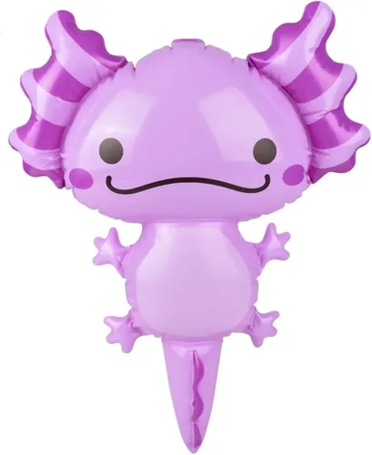 Miniatura 2 de HAPPY DEALS ~ Axolotl Inflate Juego de 2 24 pulgadas Dos juguetes inflables de piscina y decoraciones de fiesta