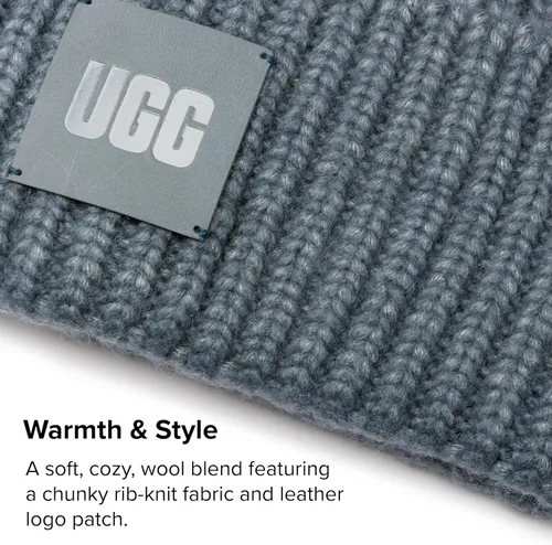 Miniatura 2 de UGG Gorro de punto acanalado grueso para hombre