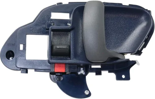 Miniatura 2 de Para Chevy C2500 Suburban 1995 96 97 98 1999 Manija de puerta interior delantera o trasera lado del conductor Azul Con botón de bloqueo