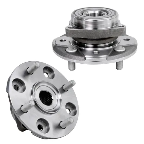 Detroit Axle - 2.2L Bujes de rodamiento de rueda delanteros de 2 piezas para Honda Accord 90-97, 97 Acura CL, 2 rodamientos de ruedas y conjunto de