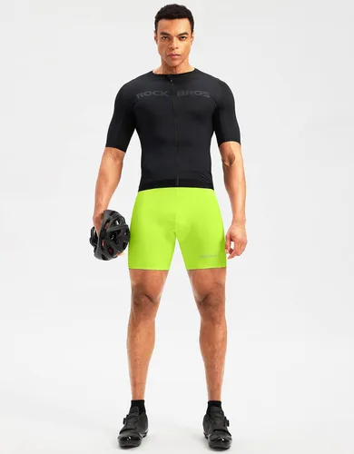 Miniatura 6 de Bikewa Ropa interior de ciclismo para hombre, con acolchado 3D, con bolsillos laterales
