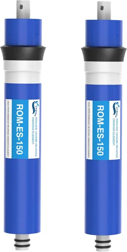 Miniatura 10 de Filtro de membrana de ósmosis inversa 75 GPD RO de 12 x 1.8 pulgadas, repuesto para debajo del fregadero, sistema purificador de filtración