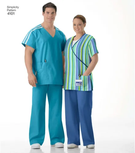 Miniatura 5 de Simplicity Patrón de costura fácil de coser para hombres y mujeres, tallas XL-XXXL.