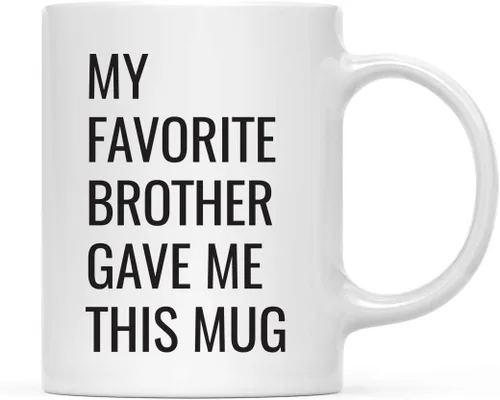 Miniatura 30 de Andaz Press Taza de café divertida de 11 onzas, regalo de broma, My Favorite Aunt Gave Me This Cup, 1 paquete, sobrino sobrino, cumpleaños, Navidad