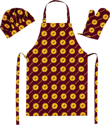 Miniatura 5 de Northwest NFL unisex-adult 3-piece Apron, Oven Mitt and Chef Hat Set