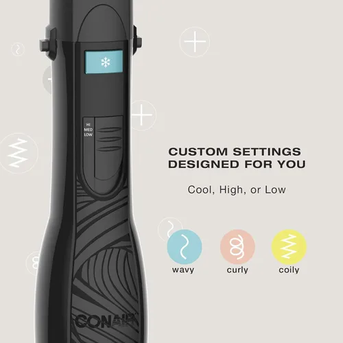 Miniatura 6 de Conair The Curl Collective Kit de Peinado 3 en 1, 3 Accesorios de Cepillo Intercambiables para Crear tu Peinado Perfecto