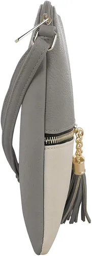 Miniatura 4 de SG SUGU - Bolso ligero y mediano con borla y bolsillo con cremallera