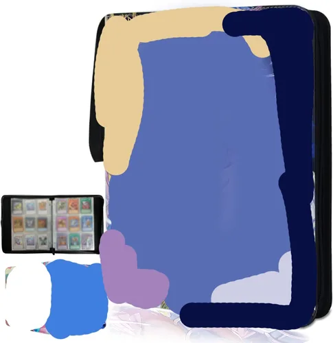 Carpeta de cartas YGO, se adapta a 900 cartas, soporte para álbum de coleccionista de cartas, con 50 fundas extraíbles, juguetes, regalos para niños